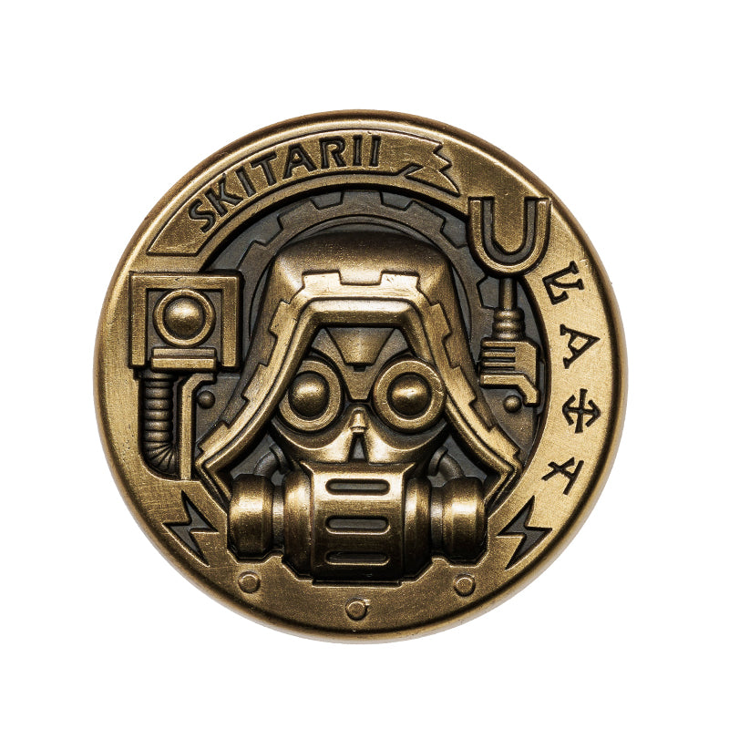 Starforged Adeptus Mechanicus Skitarii Clicking Coin Decompression Toys Warhammer 40k Other
